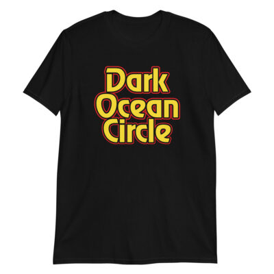 Dark Ocean Circle - unisex t-shirt